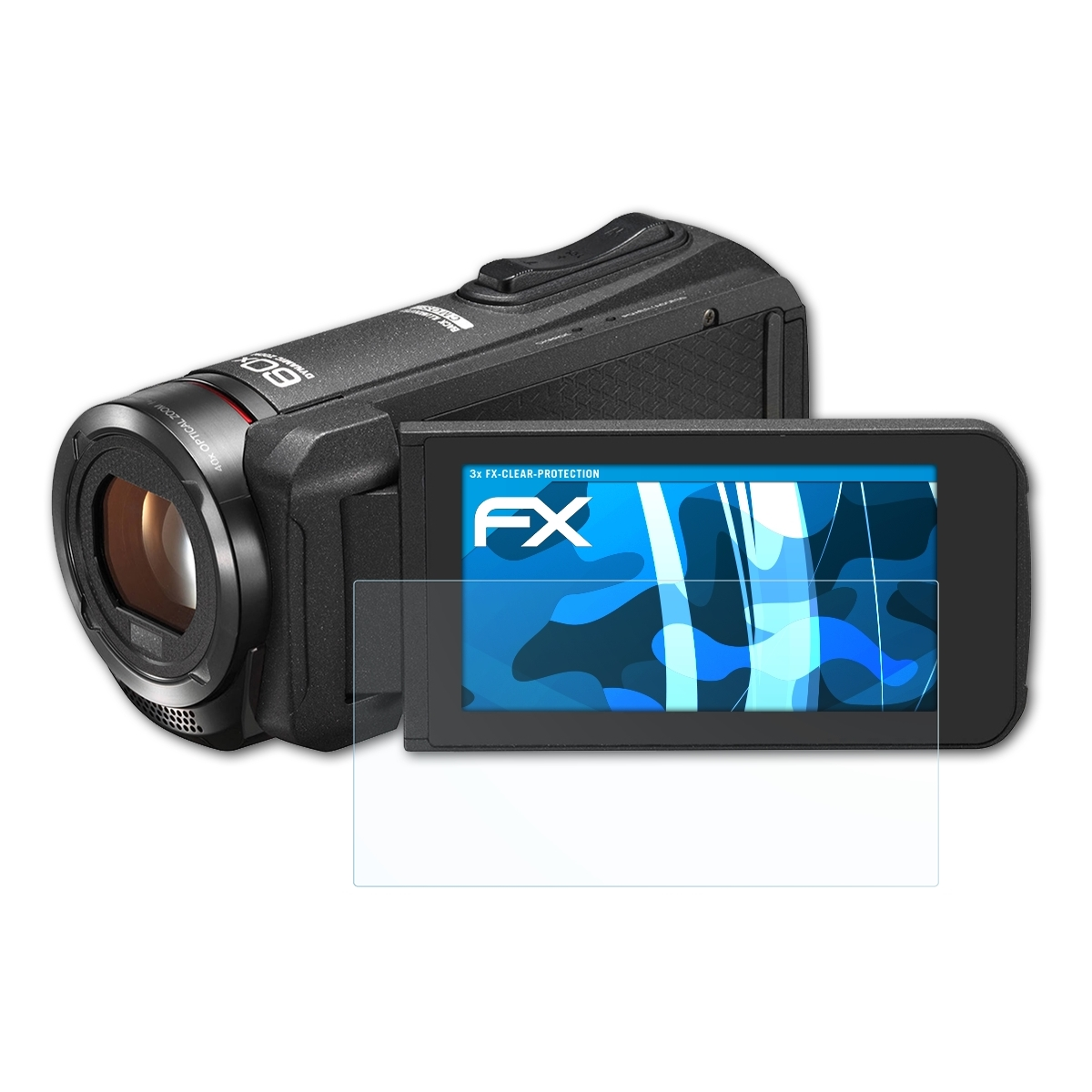 FX-Clear JVC 3x Displayschutz(für GZ-R430BEU) ATFOLIX