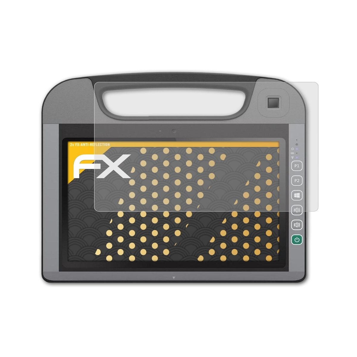 ATFOLIX 2x FX-Antireflex Displayschutz(für Getac RX10)