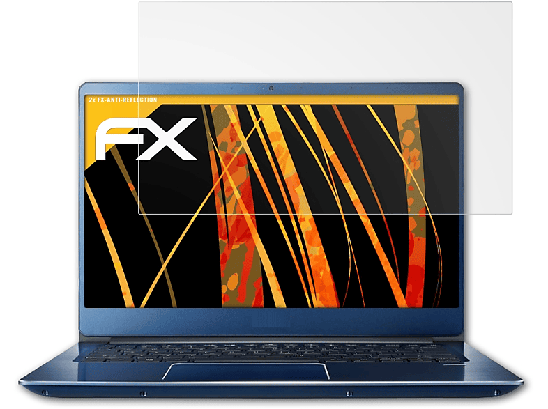 ATFOLIX Displayschutz(für 3 Acer 2x (SF314-55)) Swift FX-Antireflex