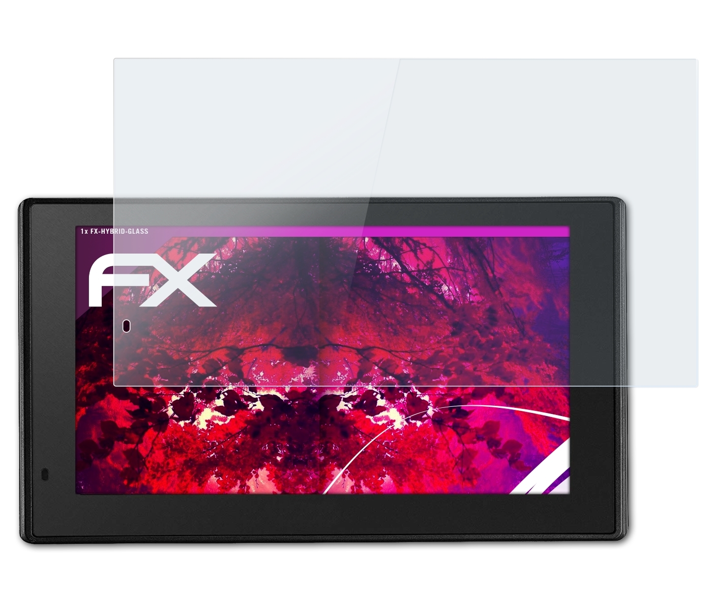 70LMT) FX-Hybrid-Glass ATFOLIX Schutzglas(für DriveTrack Garmin