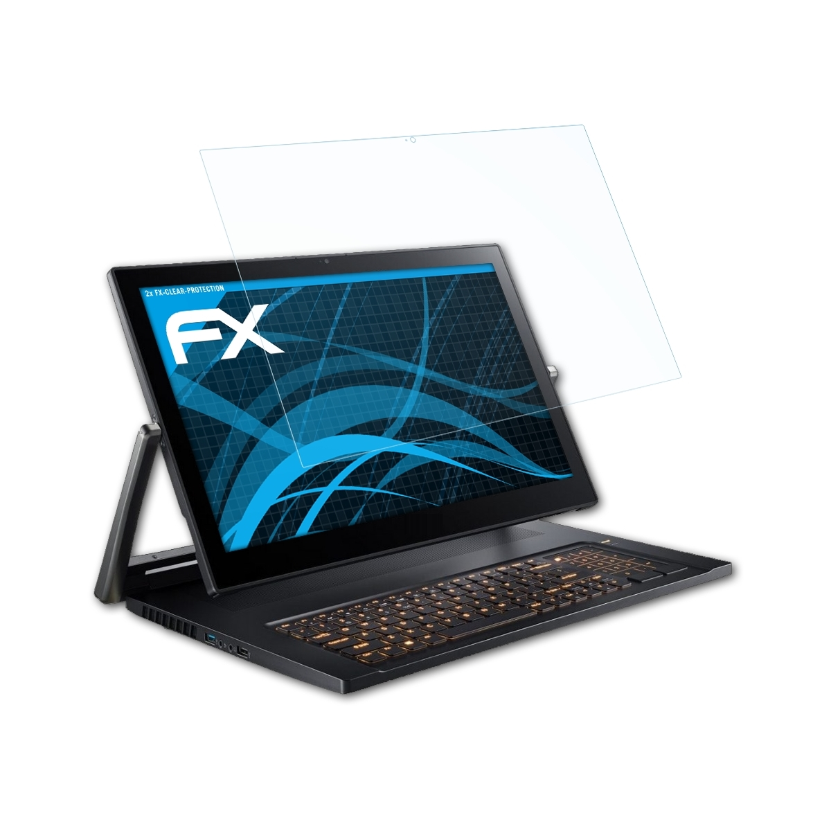 ATFOLIX 2x FX-Clear Displayschutz(für Acer Pro) ConceptD 9