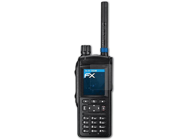 ATFOLIX 3x FX-Clear MTP-6550) Displayschutz(für Motorola
