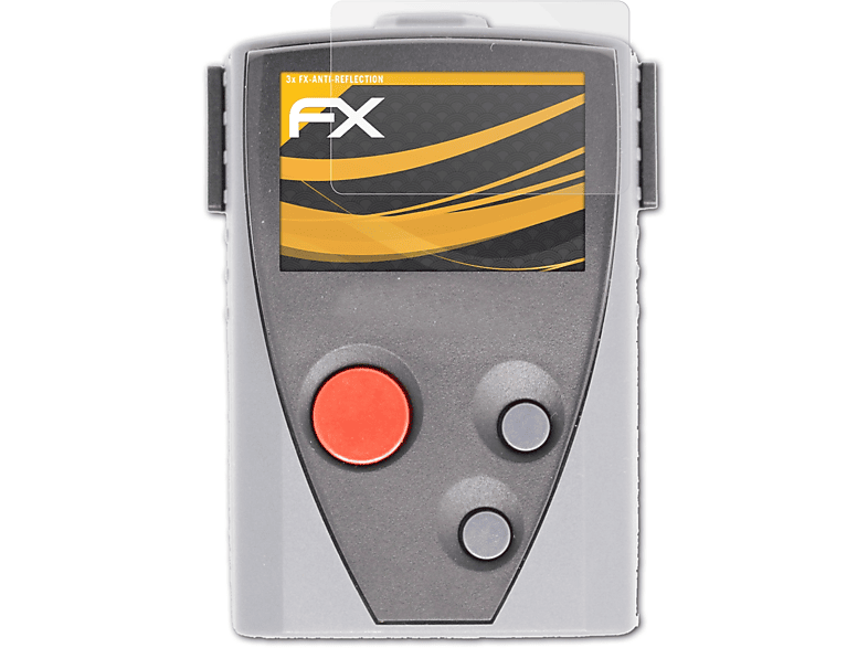 ATFOLIX 3x FX-Antireflex Displayschutz(für Swissphone BOSS 935) | Navi-Taschen & -Schutzfolien