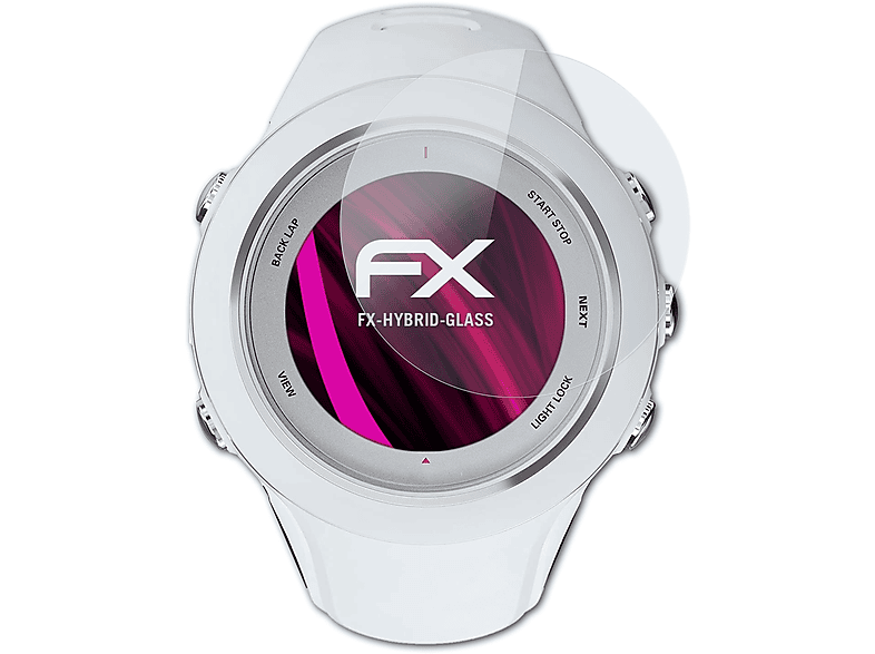 ATFOLIX FX-Hybrid-Glass Schutzglas(für Suunto Ambit3 Multisport)
