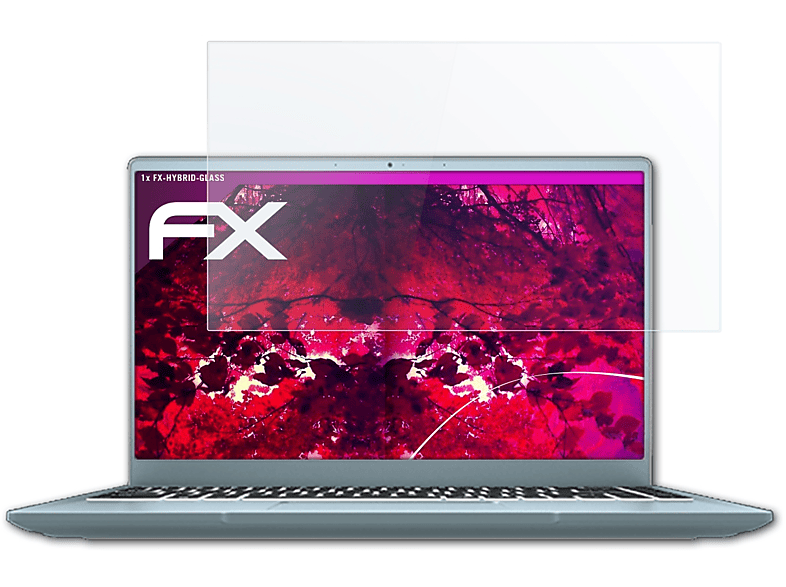 FX-Hybrid-Glass Schutzglas(für 14) Modern ATFOLIX MSI