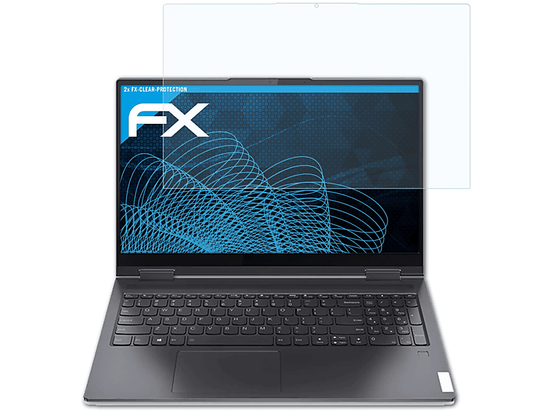 ATFOLIX 2x FX-Clear Displayschutz(für Lenovo inch)) Yoga (14 7i