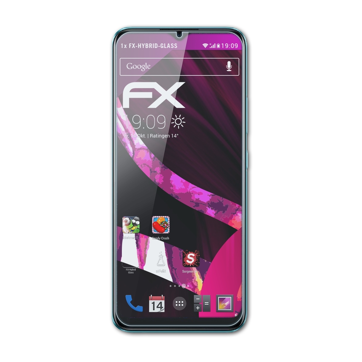 Realme Schutzglas(für 30A) Narzo ATFOLIX FX-Hybrid-Glass