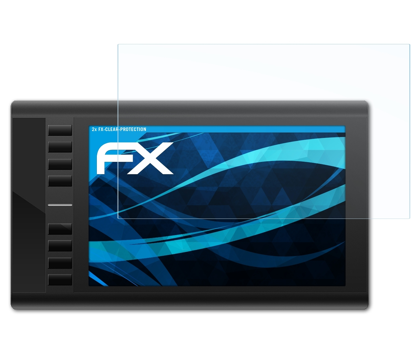 03 XP-PEN Displayschutz(für FX-Clear 2x ATFOLIX V2) Star