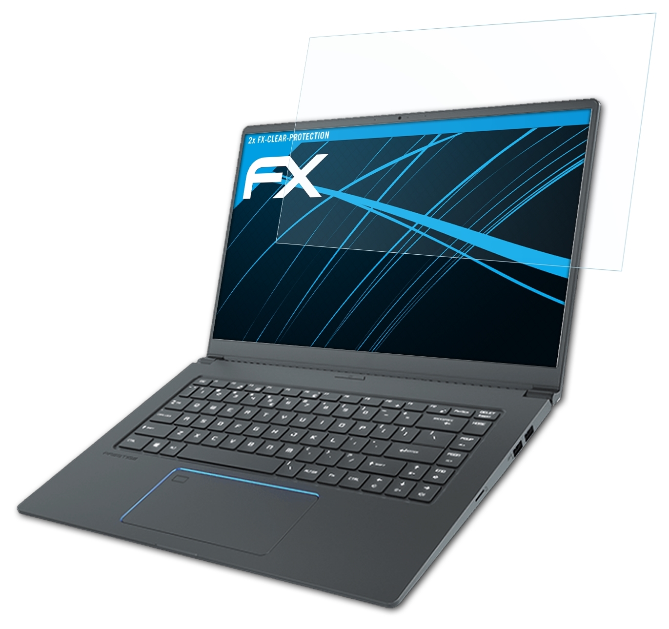 ATFOLIX 2x FX-Clear Modern) MSI Displayschutz(für PS63