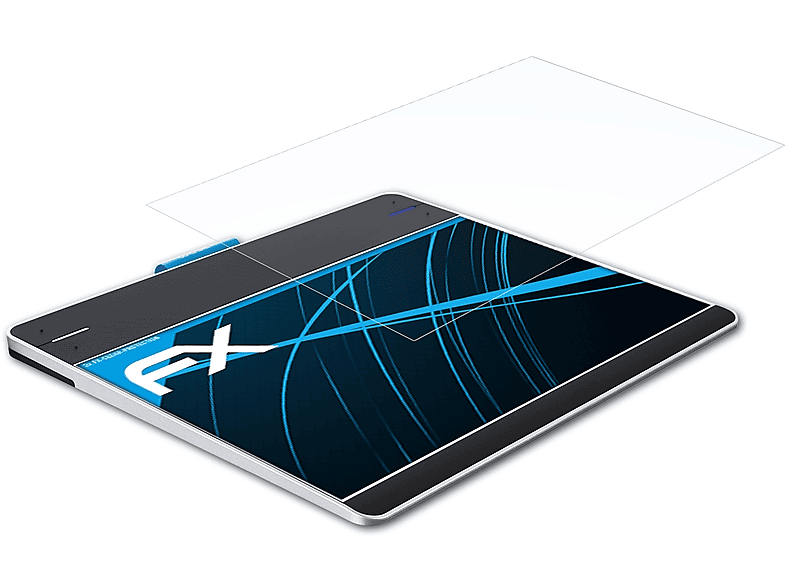 ATFOLIX 2x FX-Clear Displayschutz(für Wacom INTUOS Pen & Touch M)