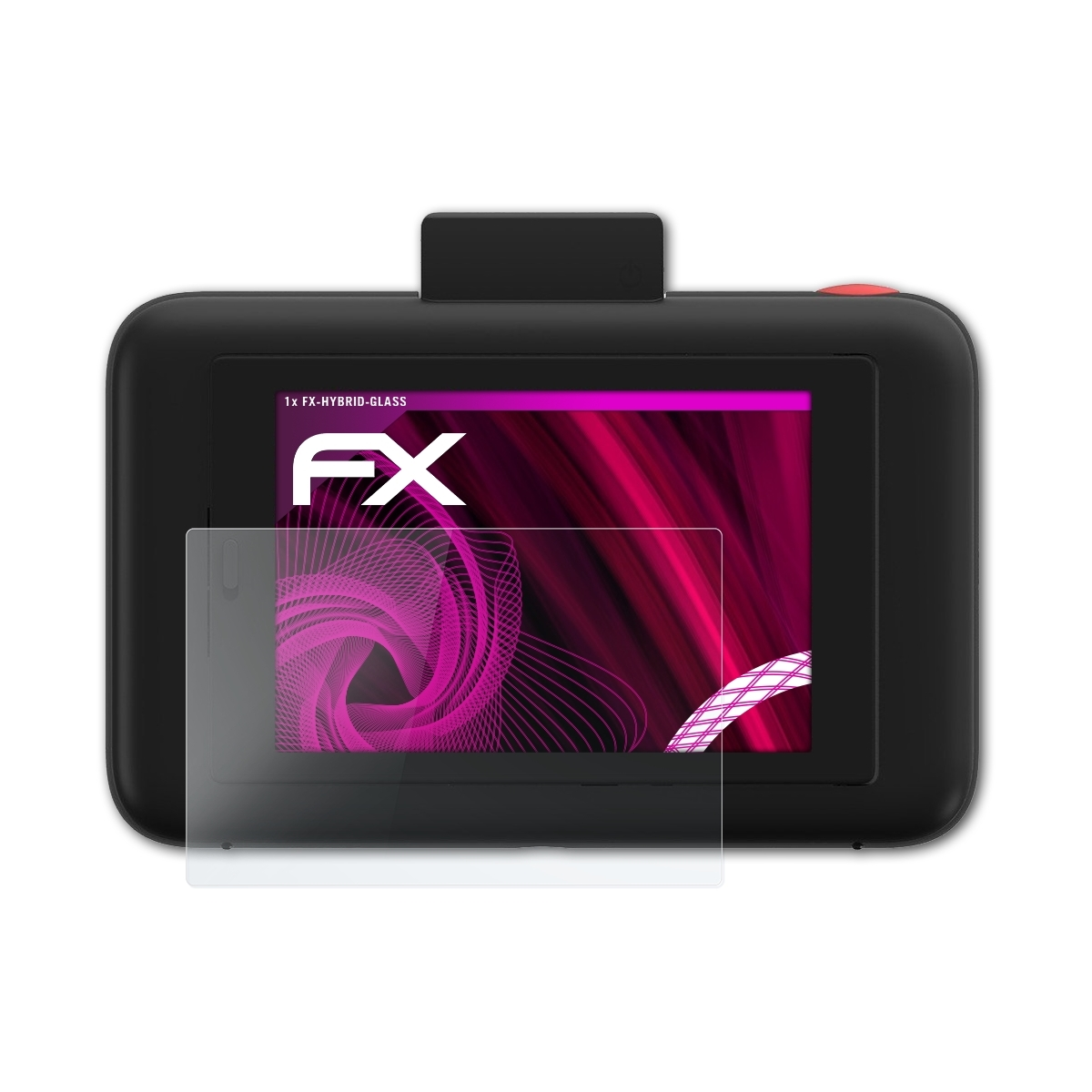 Schutzglas(für Snap FX-Hybrid-Glass Touch) ATFOLIX Polaroid