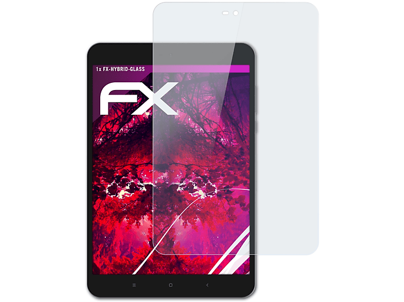 ATFOLIX FX-Hybrid-Glass Schutzglas(für Xiaomi Mi Pad 3)