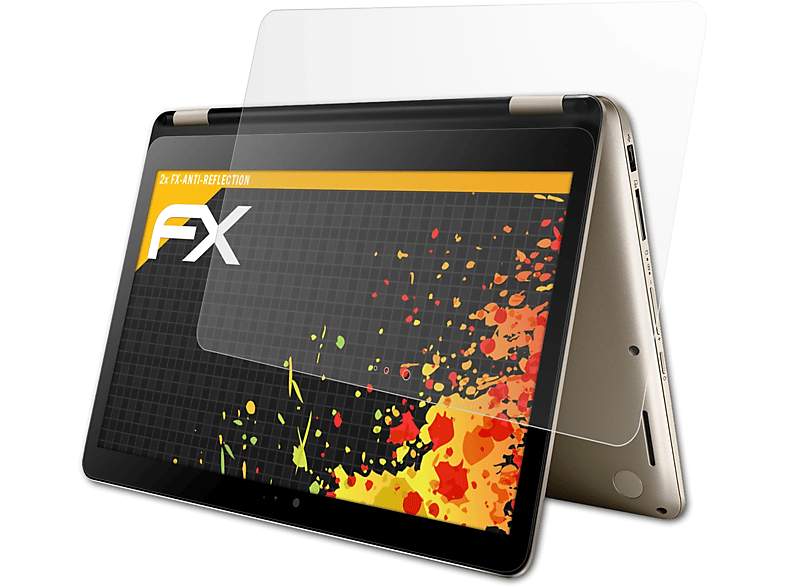 ATFOLIX Displayschutz(für Flip VivoBook Asus 2x FX-Antireflex TP301)