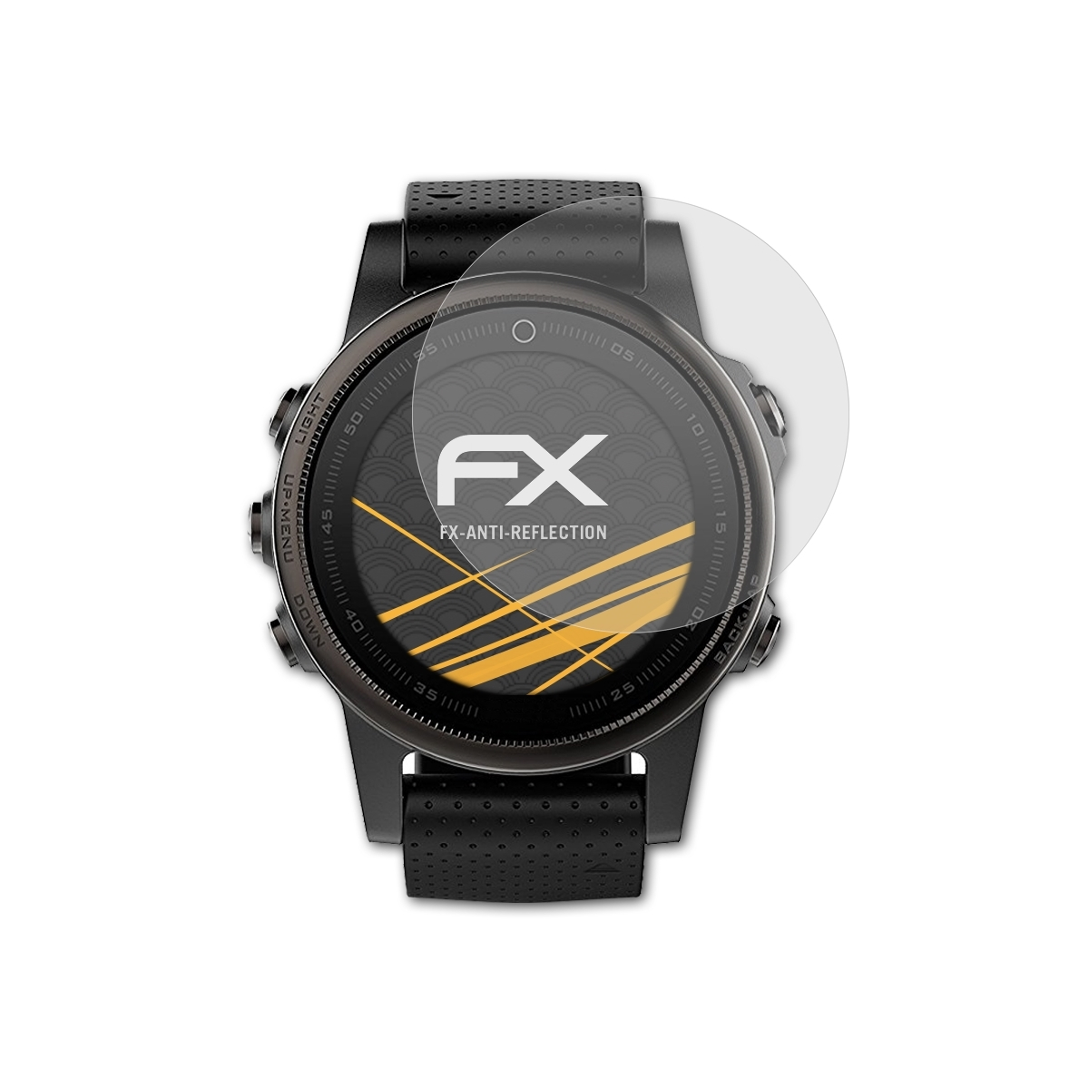ATFOLIX 3x FX-Antireflex 5S Displayschutz(für Fenix Garmin (42 mm))
