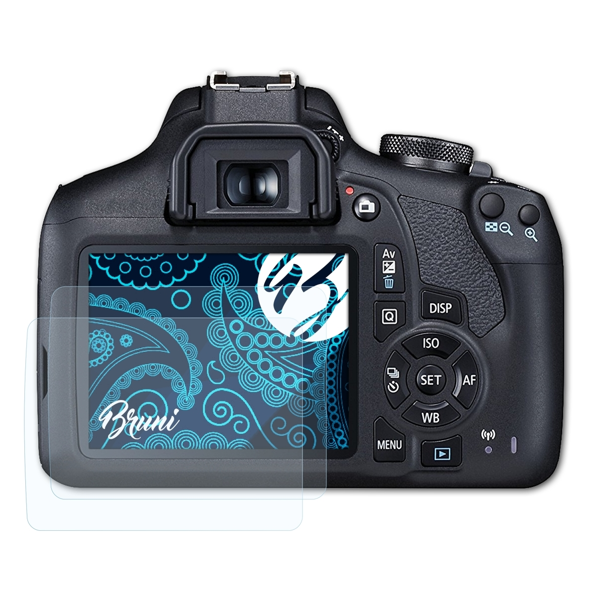 EOS Canon Basics-Clear BRUNI 2x 2000D) Schutzfolie(für