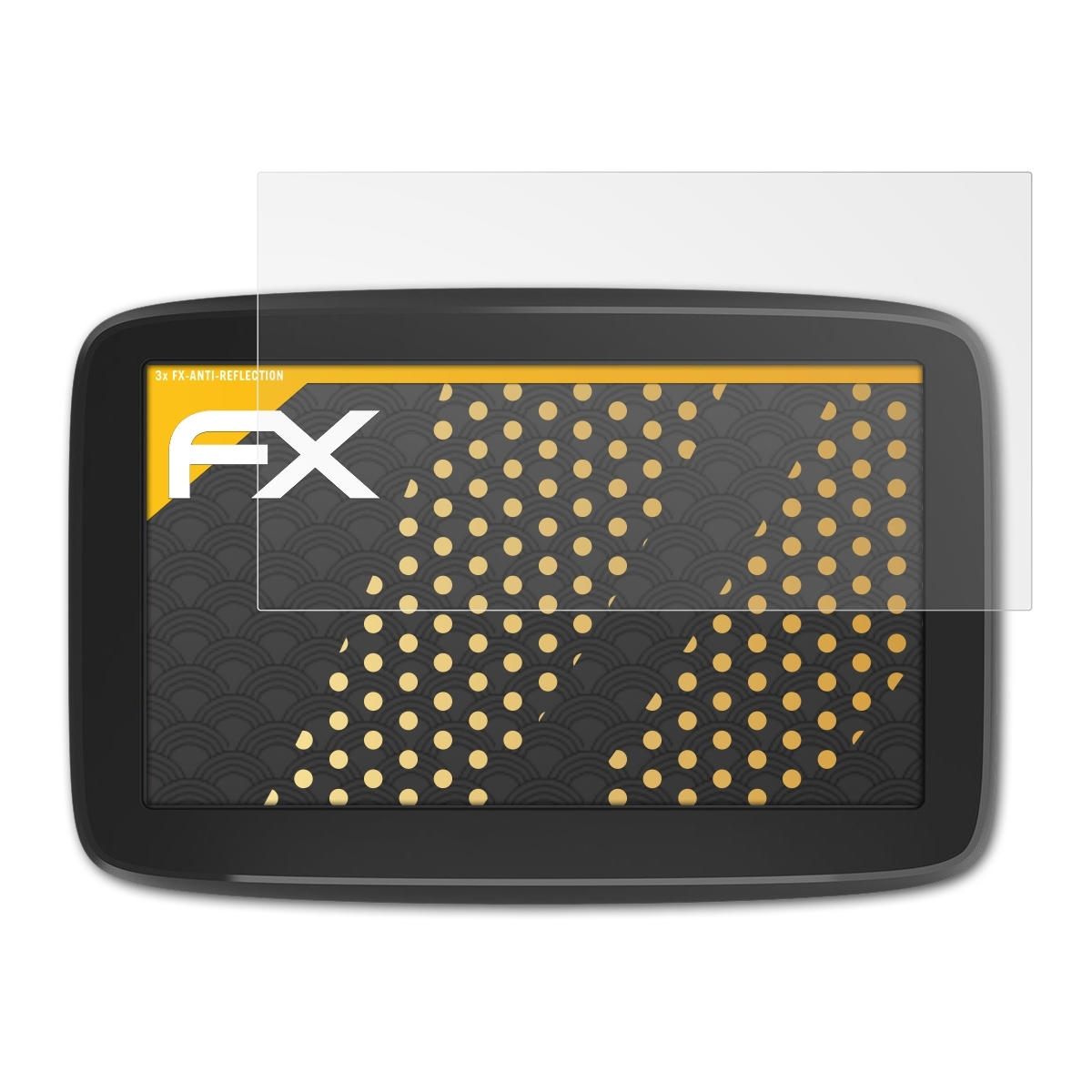 ATFOLIX 3x FX-Antireflex Displayschutz(für GO inch)) (6 Basic TomTom