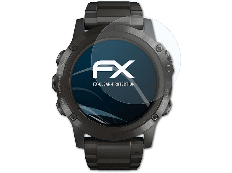 ATFOLIX 3x FX-Clear Displayschutz(für Garmin D2 Delta PX (51 mm))