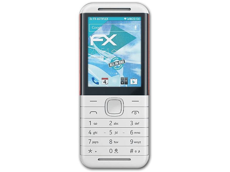 ATFOLIX 3x FX-ActiFleX Displayschutz(für Nokia 5310 (2020))