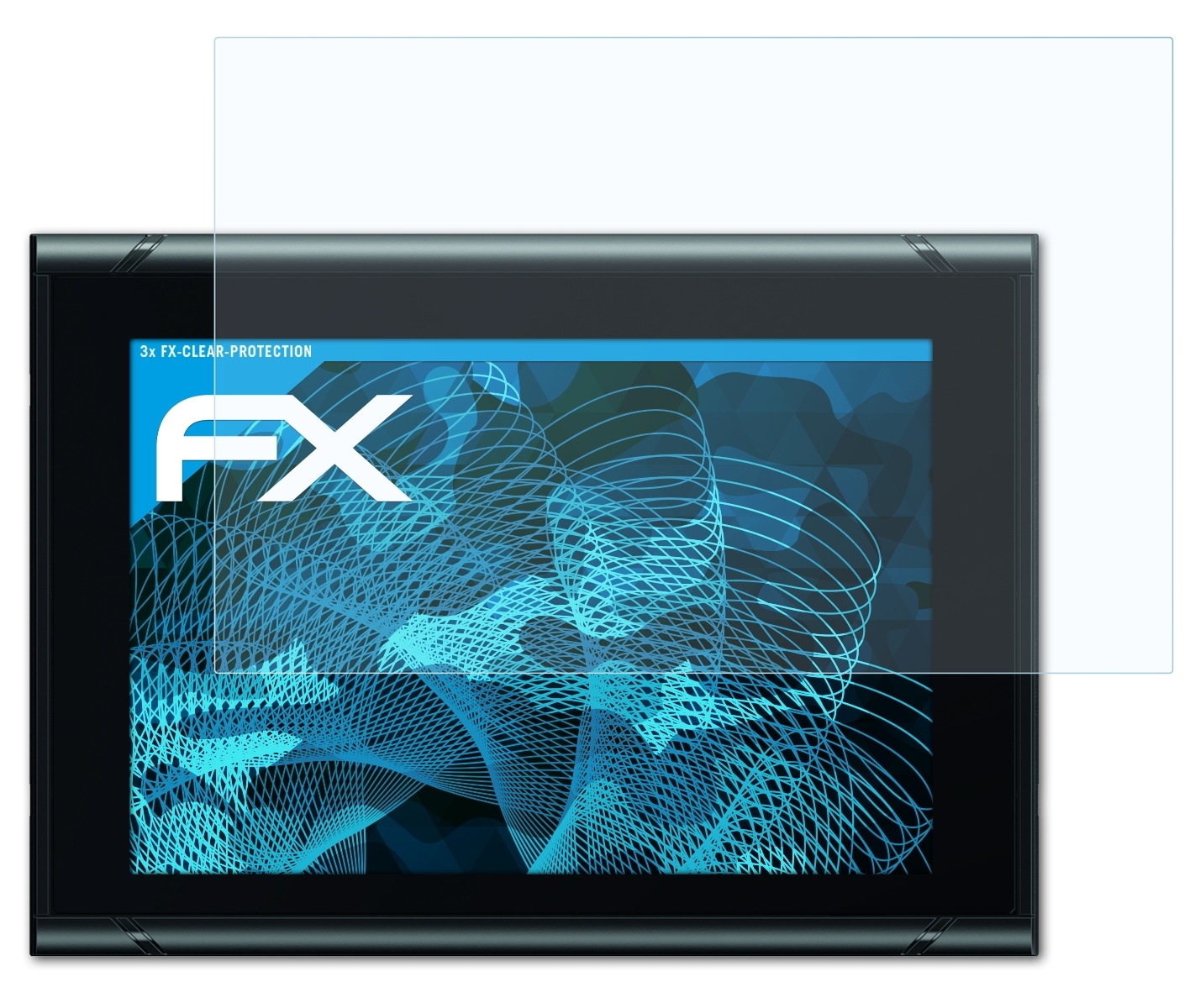 ATFOLIX 3x GO12 XSE) FX-Clear Displayschutz(für Simrad