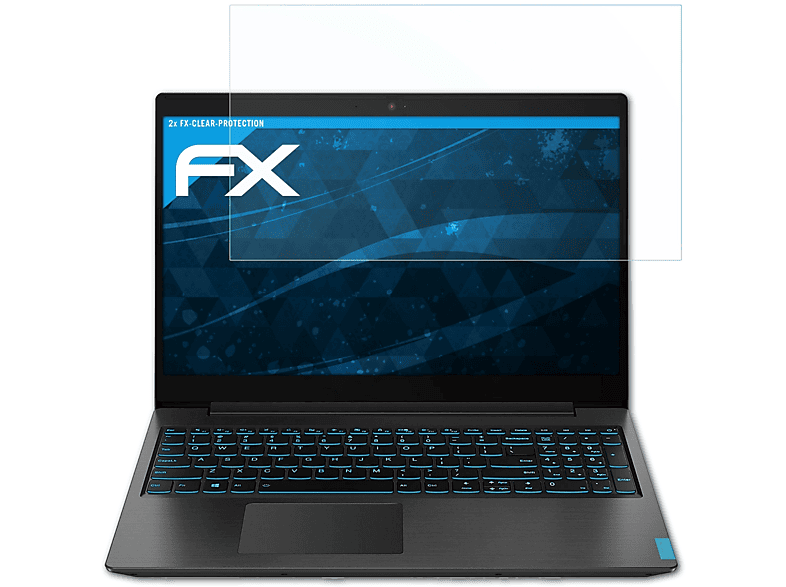 ATFOLIX 2x FX-Clear Displayschutz(für Lenovo IdeaPad L340 Gaming (15 Inch))