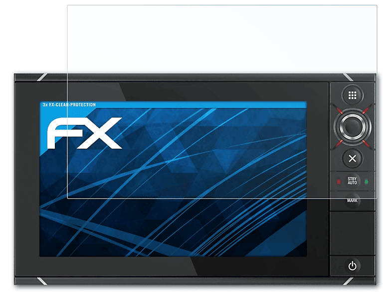 ATFOLIX 3x FX-Clear Simrad evo2) Displayschutz(für NSS12