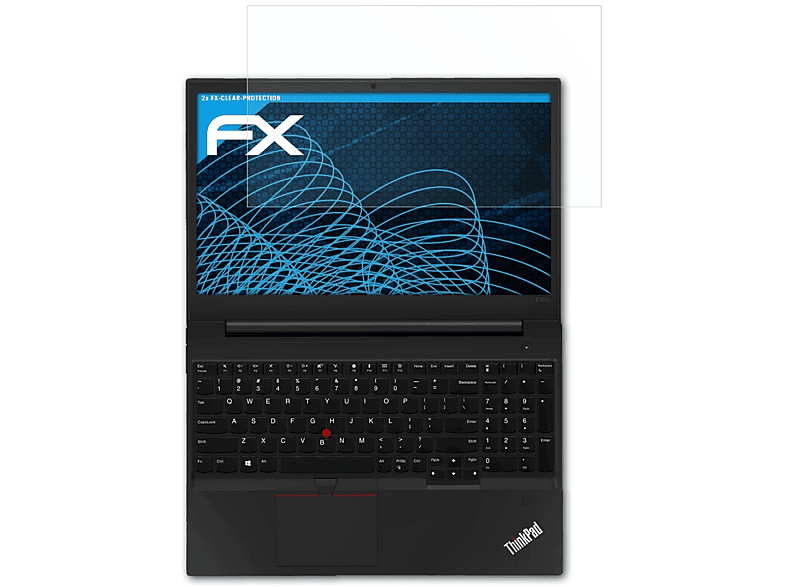 ATFOLIX 2x FX-Clear Displayschutz(für Lenovo ThinkPad E595)