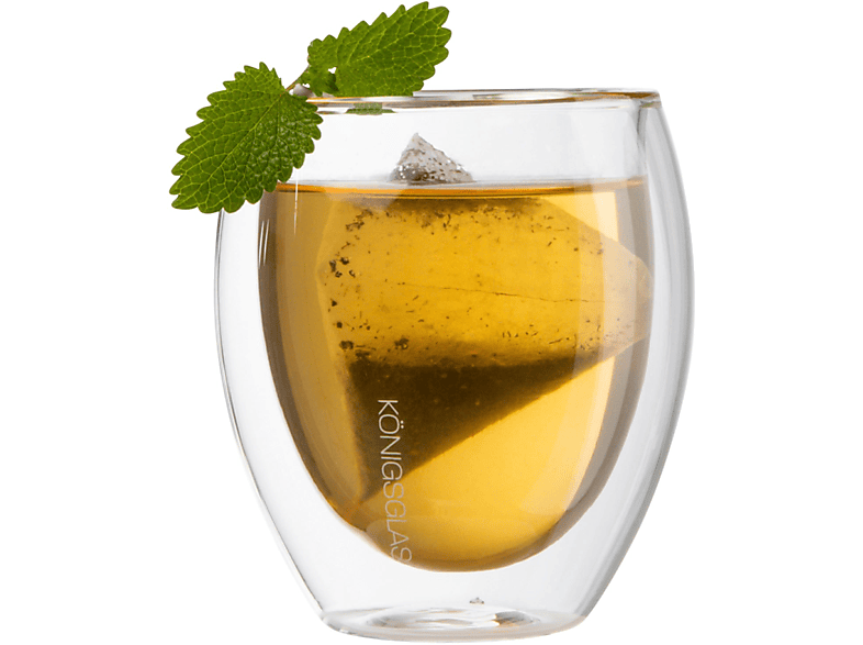 HEIDENFELD Königsglas Crema 2x 250 ml Kaffeegläser