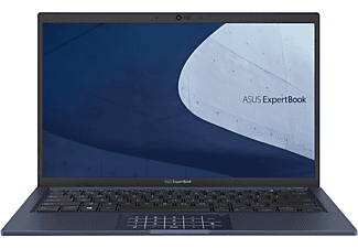 ASUS ExpertBook B1, fertig eingerichtet, Office 2019 Pro, Notebook mit 14 Zoll Display, 40 GB RAM, 2000 GB SSD, Intel UHD Graphics Xe G4, Star Black