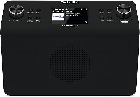 TECHNISAT DIGITRADIO 21 IR DAB+ Radio, DAB, FM, Internet Radio, DAB+, DAB,  FM, AM, Bluetooth, schwarz | MediaMarkt