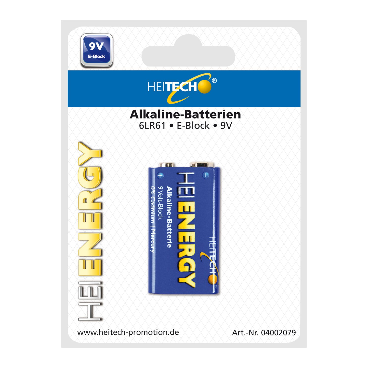 Alkaline Batterie Pack E-Block 1-er HEITECH