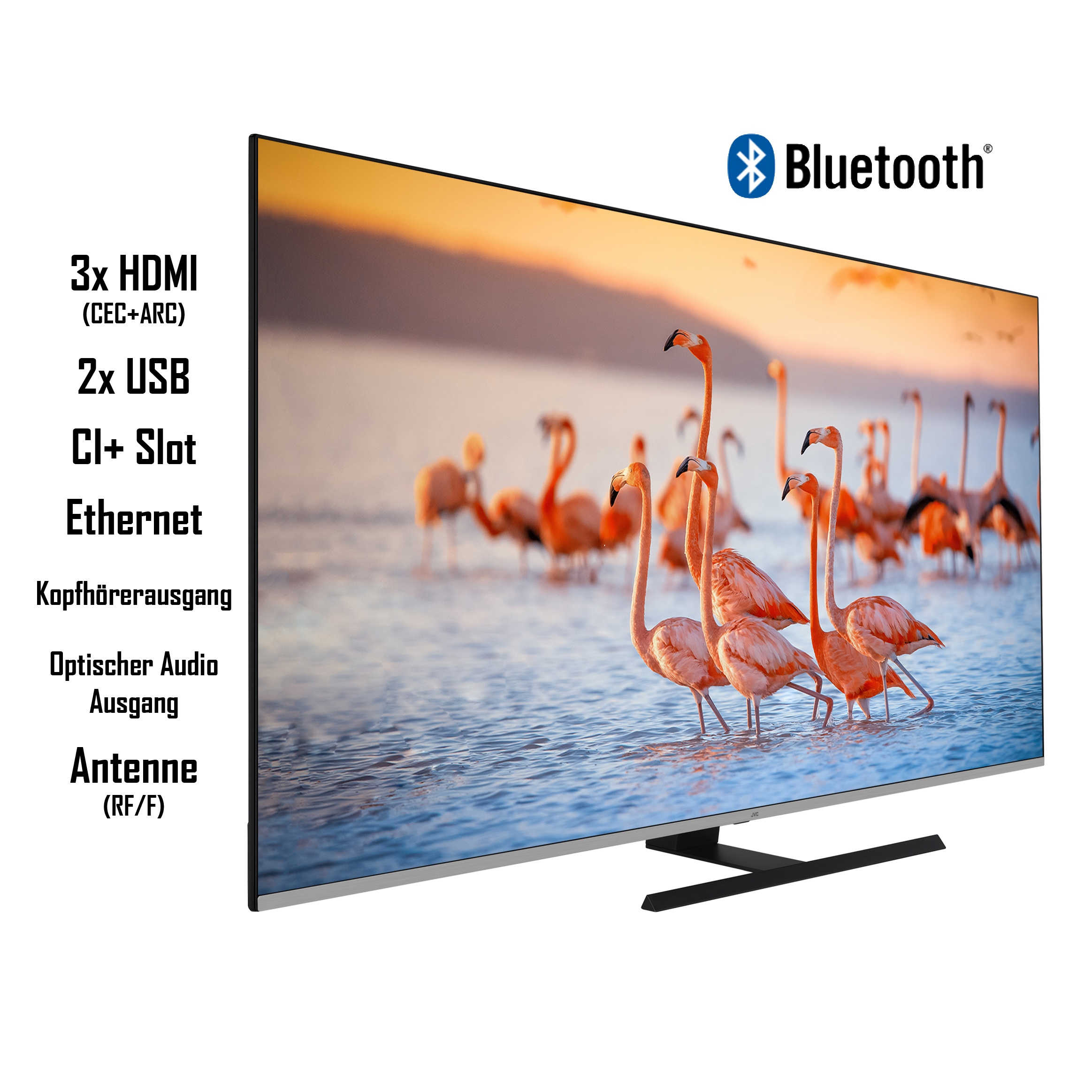 LT-70VU7255 4K, / TV) JVC cm, TV Zoll UHD 177 (Flat, 70 LED SMART