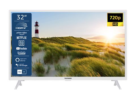 Top Qualität TELEFUNKEN XH32SN550S-W | 80 cm, LED TV Zoll SMART MediaMarkt 32 HD-ready, / (Flat, TV)
