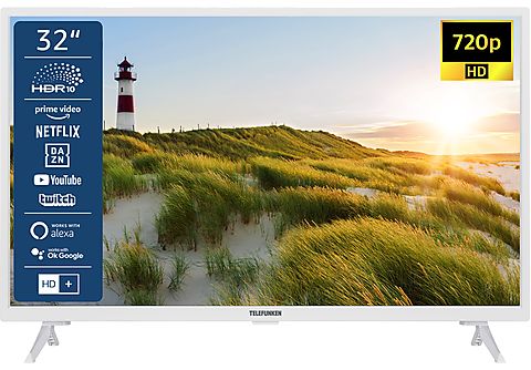 TELEFUNKEN XH32SN550S-W LED TV (Flat, 32 Zoll / 80 cm, HD-ready, SMART TV)  | MediaMarkt