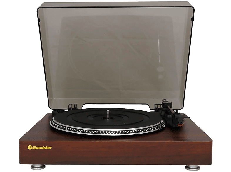 Holz Vinyl-Plattenspieler Retro Vintage ROADSTAR TT385BTT