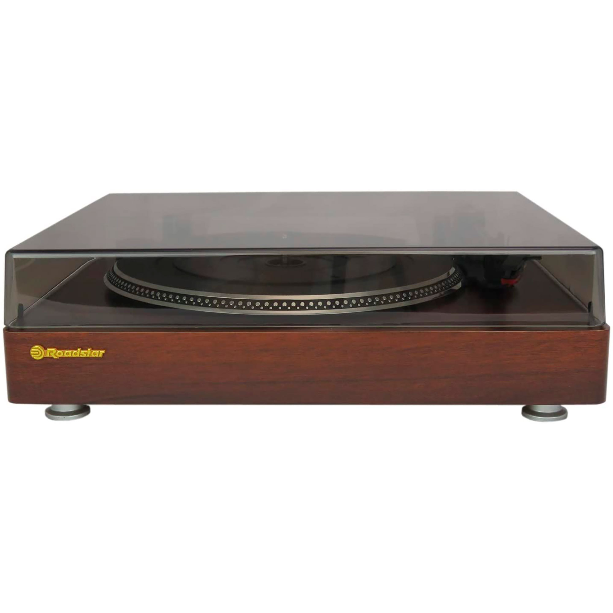 TT385BTT Holz Vintage ROADSTAR Retro Vinyl-Plattenspieler