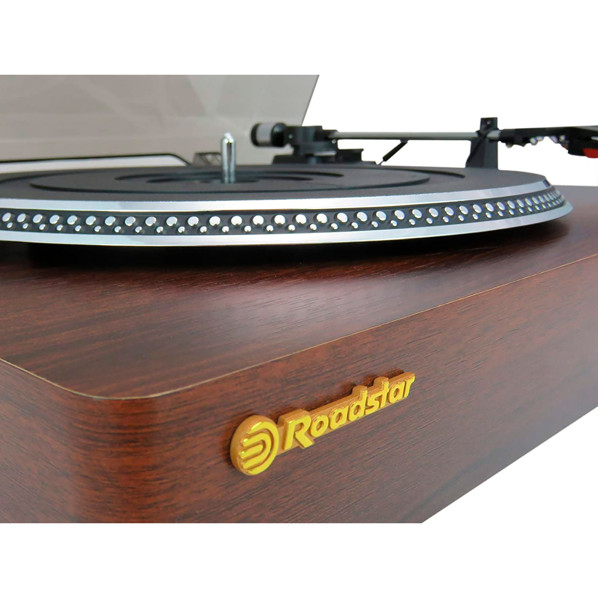 Holz Vinyl-Plattenspieler Retro Vintage ROADSTAR TT385BTT