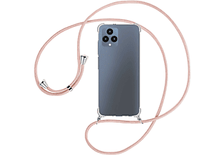 MTB MORE ENERGY Umhänge-Hülle mit Kordel, Backcover, Telekom, T Phone, Rosegold / silber