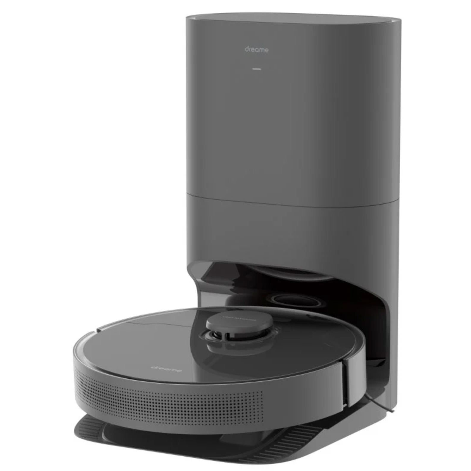 Robot aspirador - D10s Plus DREAME, 46 W, 140 ml, 150 min, Negro