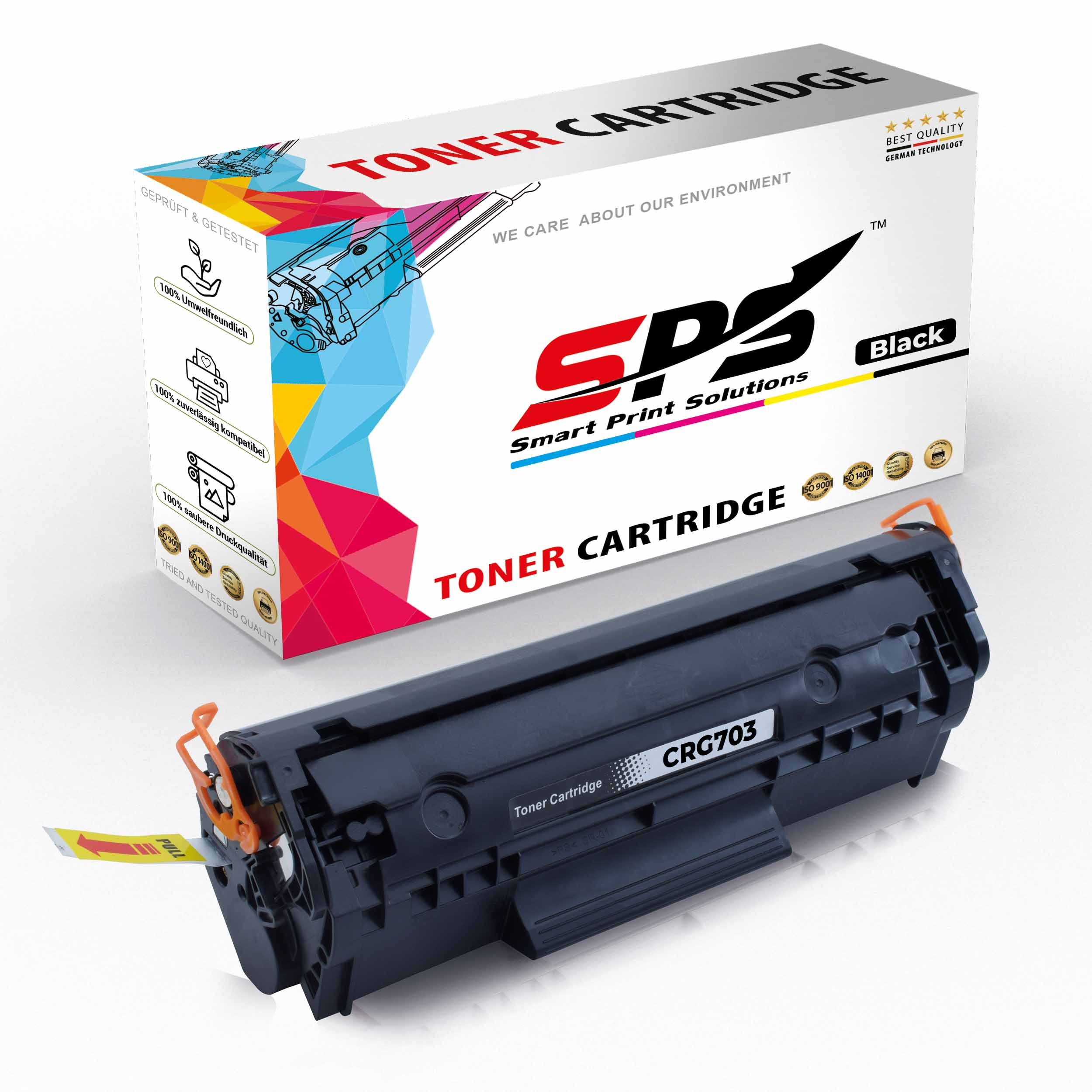 SPS S52239 Schwarz 3000 (Q2612A 2XL Toner Seiten)