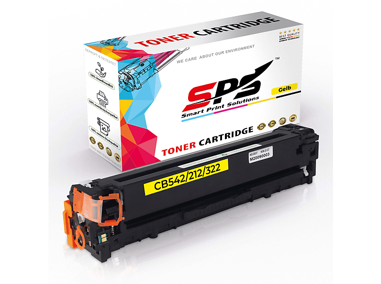 SPS S-31021 Toner Gelb (CB542A / 125A)