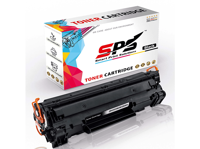 SPS S-30743 Toner Schwarz (CB436A / 36A)