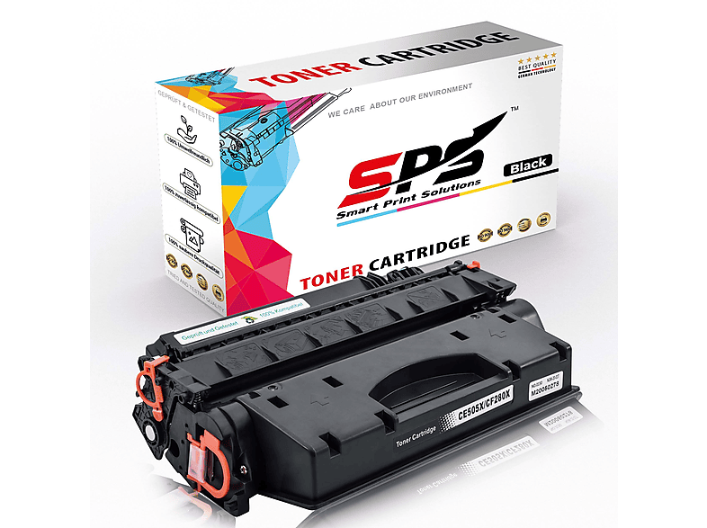 SPS S53011 Toner Schwarz (CE505X XL 13000 Seiten)