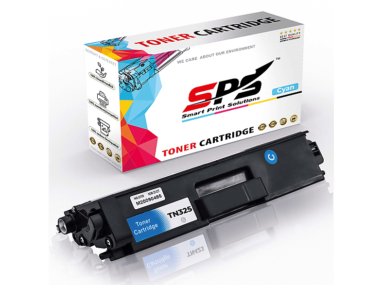 SPS S52647 Toner Schwarz (TN-325C 2XL 3500 Seiten)