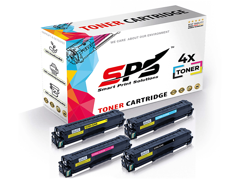 SPS S-27842 Toner Cyan, Gelb, Magenta, Schwarz (CLT-C504S / C504, CLT-K504S / K504, CLT-M504S / M504, CLT-Y504S / Y504)