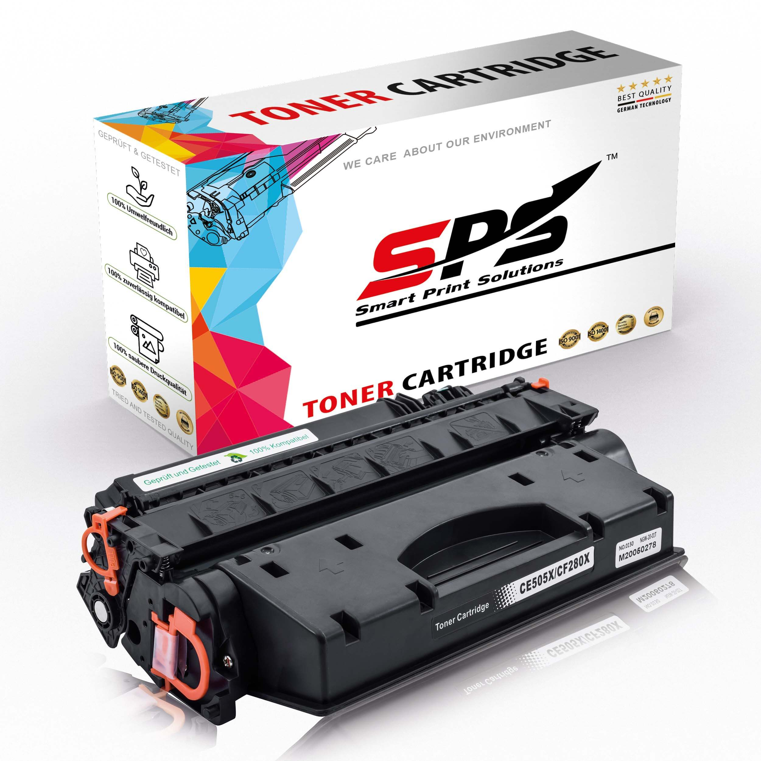 SPS S-23876 80X) Schwarz (CF280X Toner 