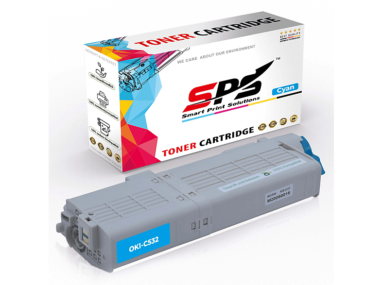 SPS Toner S-22608 (46490607) Cyan
