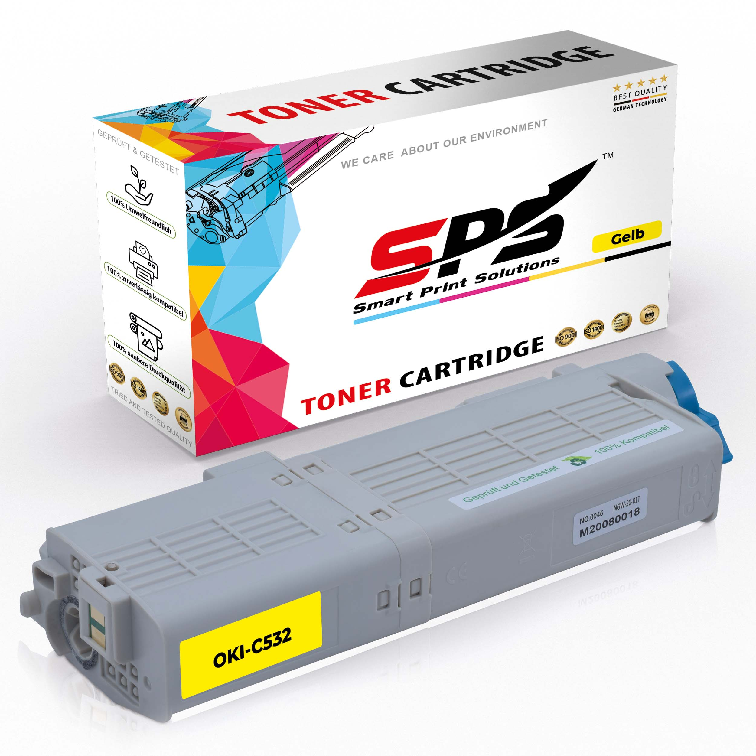 SPS S-22624 Toner (46490605) Gelb