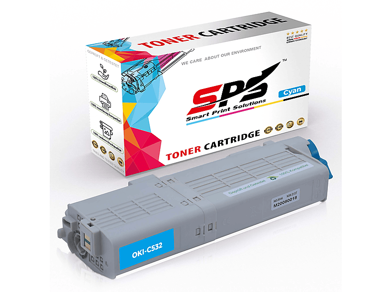 SPS S-22607 Toner Cyan (46490607)