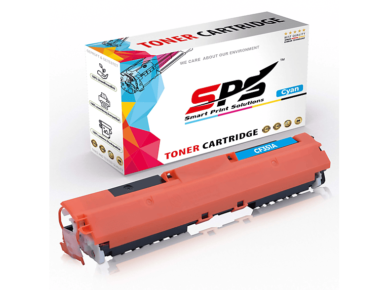 【Auffüllen】 SPS S-23163 Toner Cyan 130A) (CF351A 