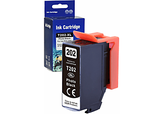 D&C Kiwi, T02H1, 202XL, C13T02H14010 Tinte Patrone Foto-Schwarz (T02H1, 202XL, C13T02H14010)